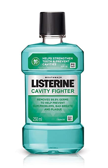Listerine Cavity  Fighter Mouth Wash 250ml
